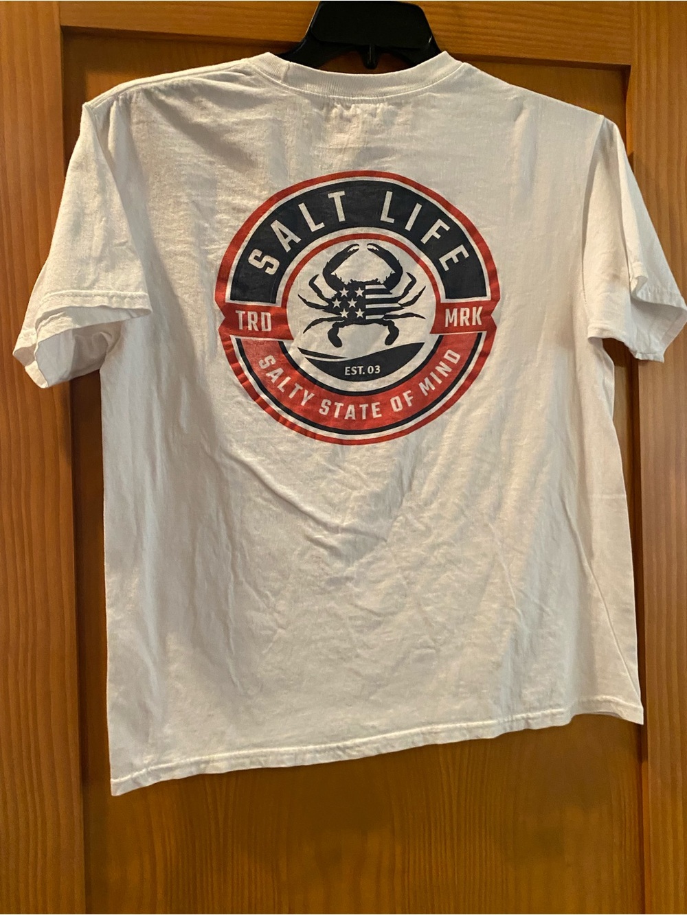 Salt Life Boys' Salty State of Mind Classic Fit Short-Sleeve Shirt NWT XL